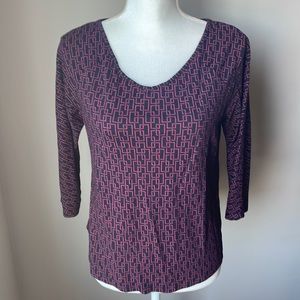 5/$25 Cleo Top with 3/4 Sleeves